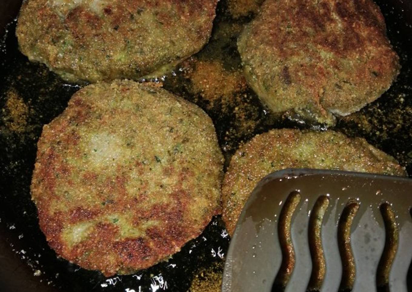 Hamburguesa de brócoli y boletus