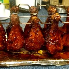 A picture of Smoked Chicken Drumsticks.