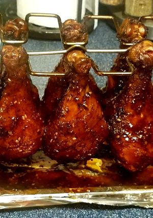 A picture of Smoked Chicken Drumsticks.