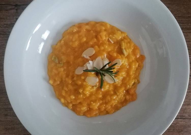 Risotto zucca e gorgonzola