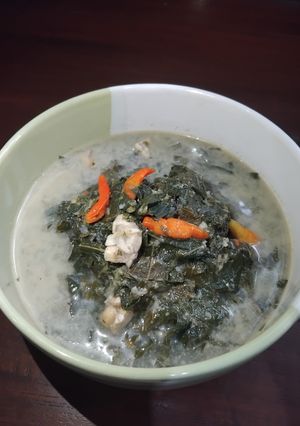 Foto resep Sayur Bobor Daun Singkong