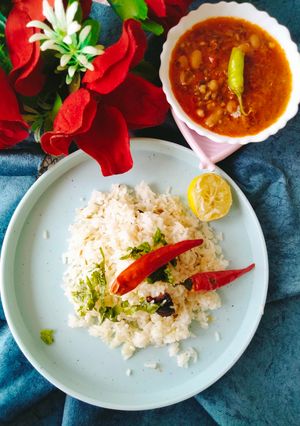 A picture of JEERA CINNAMON RICE 🍚 PULAO 😋.