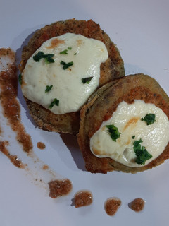 Una foto de Milanesas de zapallito