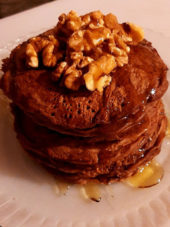 Una foto de Tortitas de chocolate