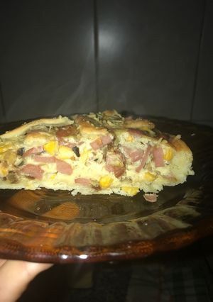Una foto de Tarta de panchos y cebolla