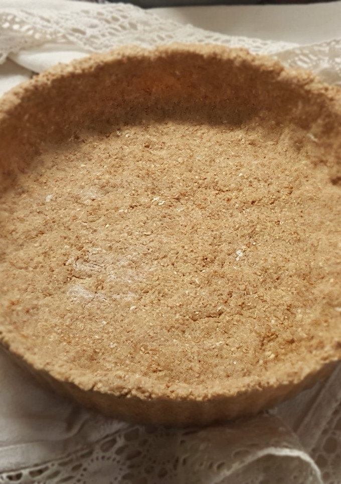 Una foto de Masa integral para tarta salada
