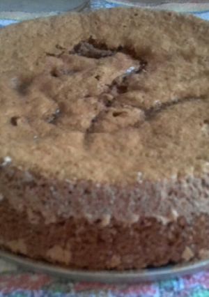 Una foto de Bizcochuelo de chocolate