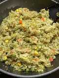 Sweet Pepper Mexican Rice - Arroz Verde