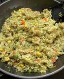 Sweet Pepper Mexican Rice - Arroz Verde