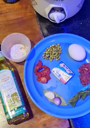 Foto resep Mpasi 6m+ "Bubur Telur Sapi"