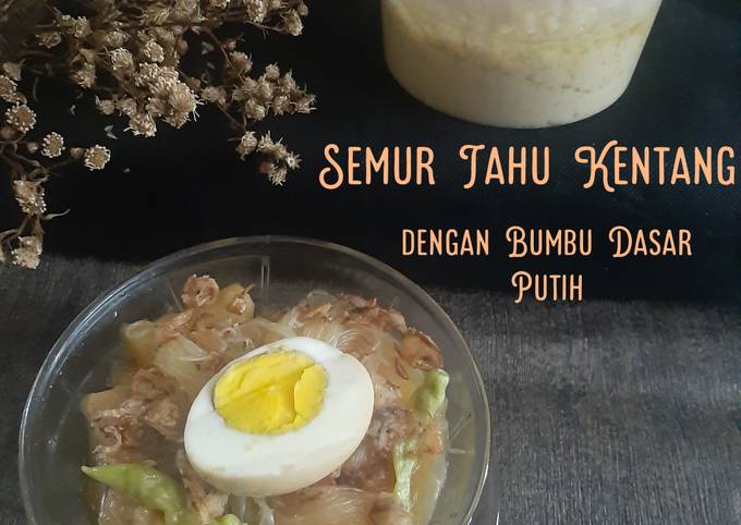 Resep Semur Tahu Kentang, Enak