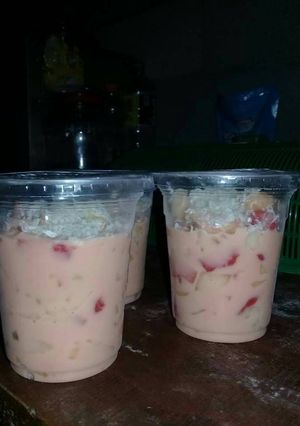 Foto resep Salad buah enak