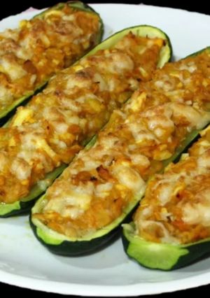 Una foto de Calabacines al horno