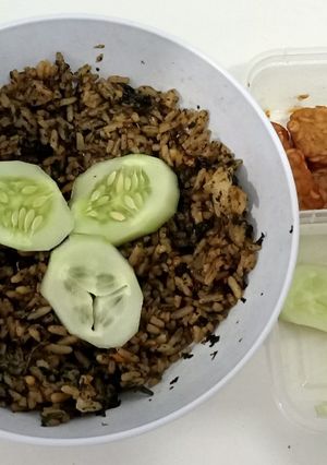 Foto resep Nasi goreng kangkung