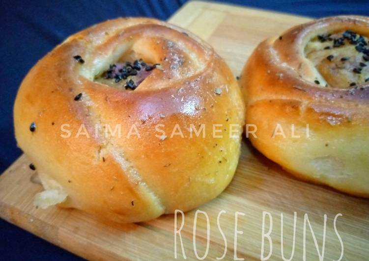 Steps to Prepare Super Quick Homemade Rose buns