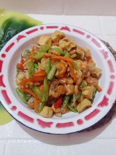 Foto resep Tumis Udang Tahu