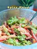 Spicy Salad (with Spicy Sriracha Thousand Island Sauce)