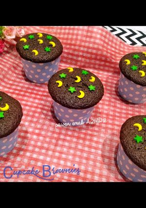 Foto resep Cupcake Brownies Panggang