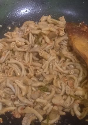 Foto resep Oseng Usus Ayam Pedas