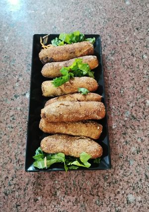 صورة لوصفة كفته اللحمة بانيه