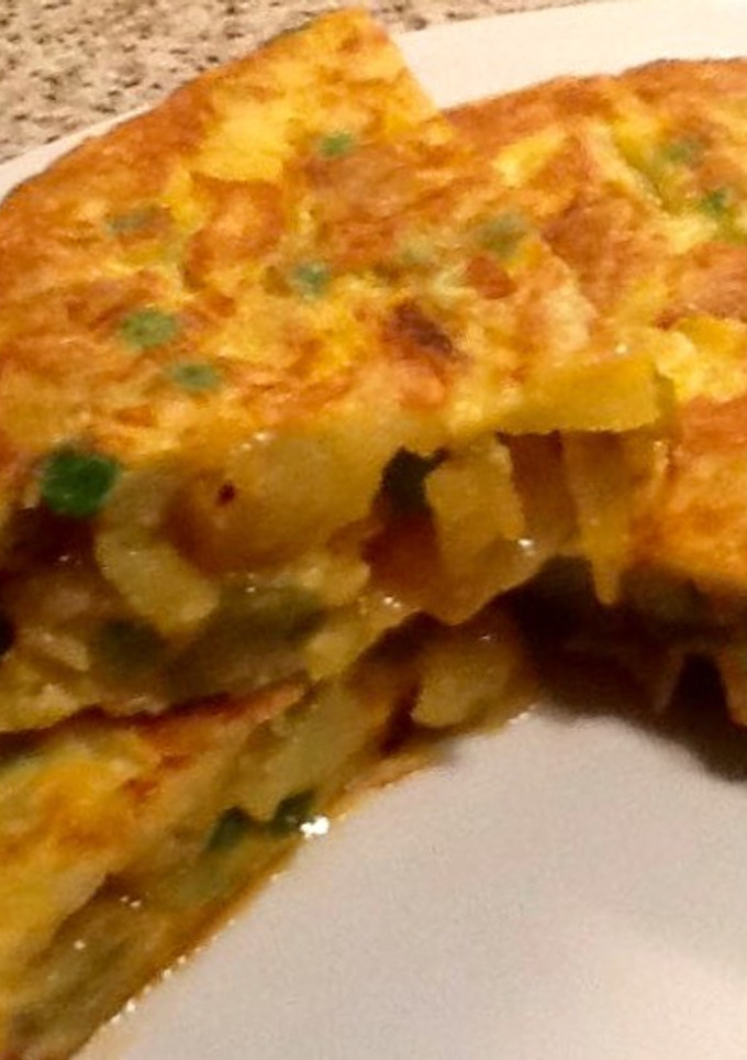 Una foto de Tortilla paisana