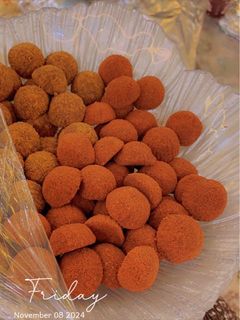 صورة لوصفة حلى السميد والجوزاء