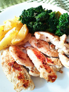 Foto resep 🍗Grilled Chicken with Veggies