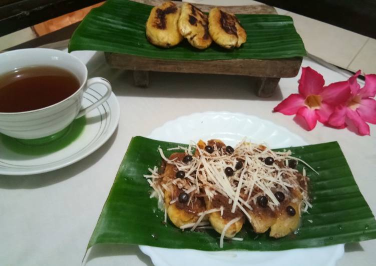 Pisang Bakar Milo Keju