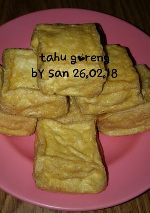 Foto resep Tahu Goreng