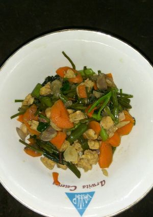 Foto resep Tumis Kangkung Terasi (mpasi 1 y)