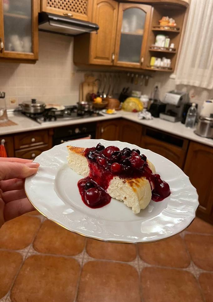 Сирна дієтична запіканка