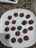 Trufas proteicas. 26kcal cada una