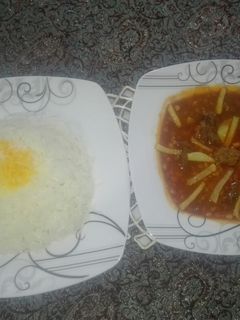 عکسی از دستور خورشت قیمه