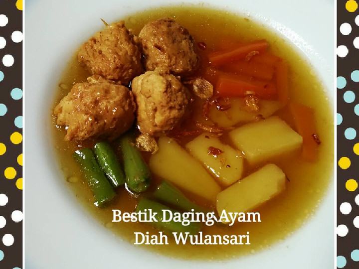 Wajib coba! Bagaimana cara memasak Bestik Bola2 Daging Ayam yang sedap