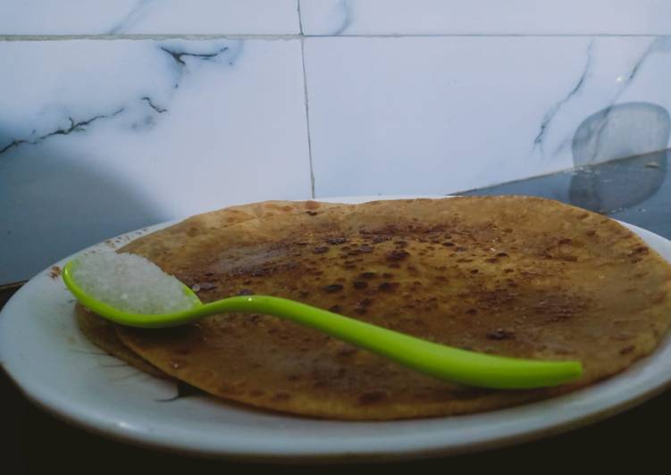 Steps to Prepare Any-night-of-the-week Sugar paratha