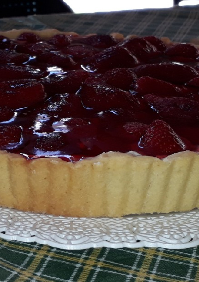 Una foto de Tarta de Frutillas
