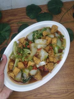 Foto resep Tumis Sawi Putih & Tahu