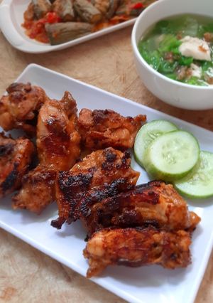 Foto resep Ayam bakar saus bawang putih