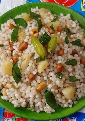 নিরামিষ সাবুর খিচুড়ি (niramish sabur khichdi recipe in Bengali) রেসিপির প্রধান ছবি