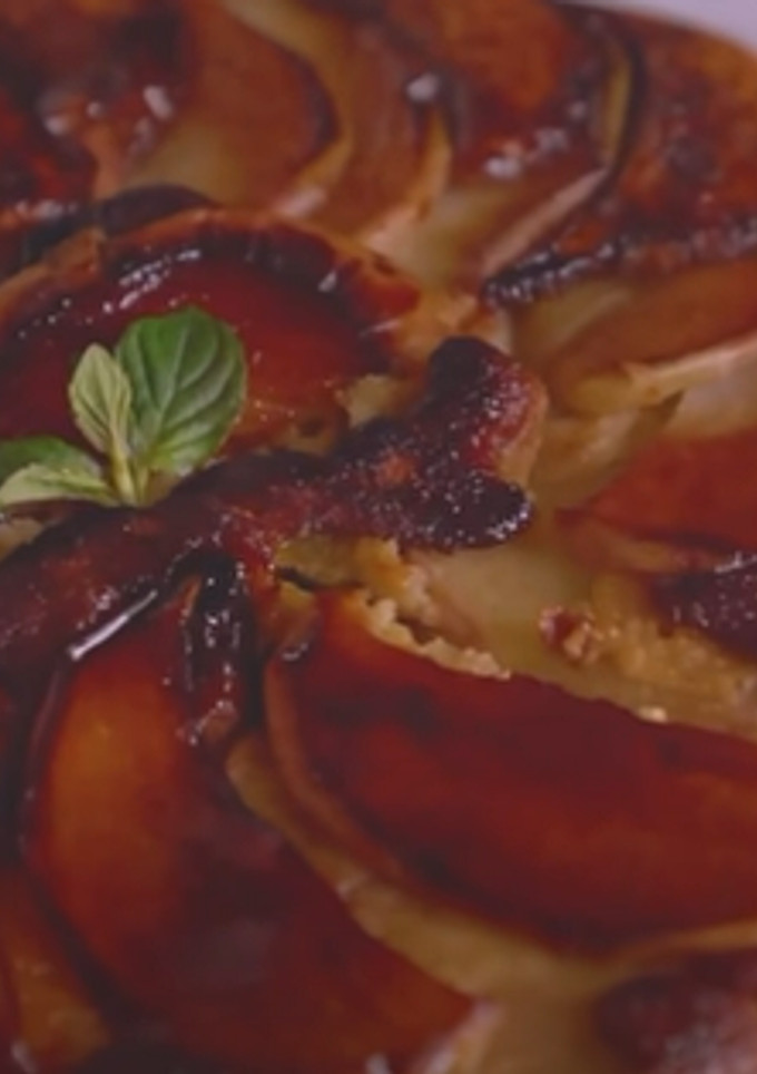 Una foto de 🍏Tarta de manzana (a la sartén) saludable🍏