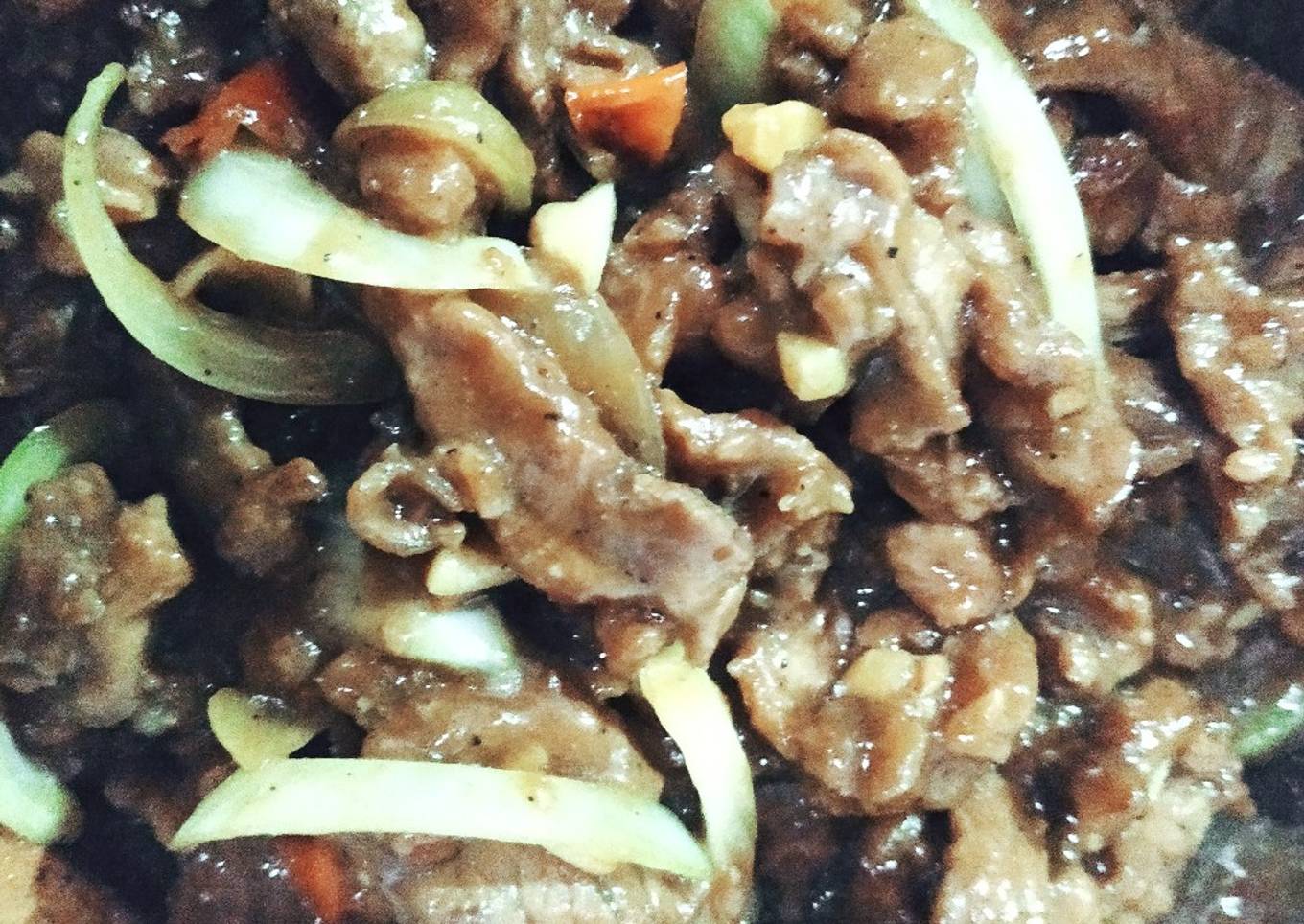 Beef teriyaki simple