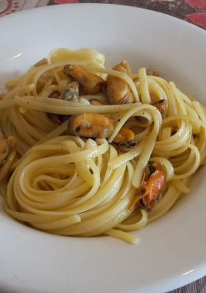 Foto di Linguine e cozze in bianco glutenfree
