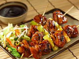 Yakitori - kebabs de pollo