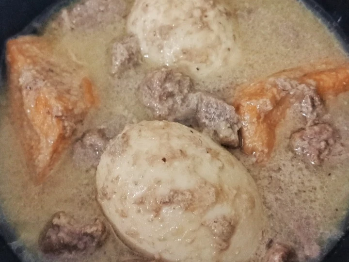 Cara Gampang Menyiapkan Resep Terik Daging Telur Tahu yang Bisa Manjain Lidah Anti Ribet, Mantap Sekali