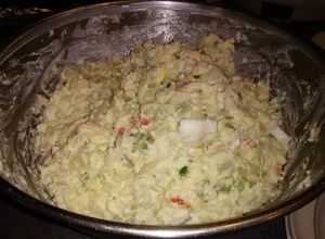 Una foto de Ensalada de papas - Ensaladilla rusa