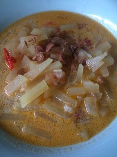 Foto resep Sayur lodeh pepaya bumbu iris