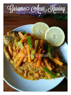 Foto resep Gurame Acar Kuning