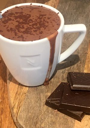 A picture of Cioccolata Calda ❤️(Italian Hot Chocolate).