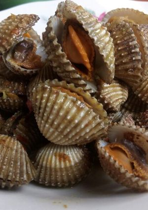 Foto resep Kerang dara (rebusan bumbu ala kadarnya) 😂