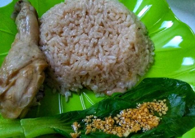 Nasi Ayam Hainan (Hainanese Chicken Rice) #BikinRamadhanBerkesan